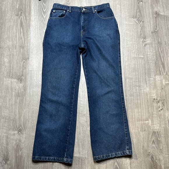 Polo Jeans Co. Ralph Lauren Jeans Women's 14x31 Medium Wash Denim Flare 5-Pocket - Picture 1 of 13